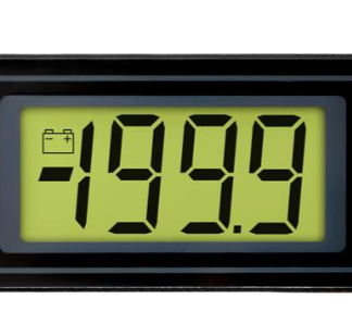 3½ 位 LCD 電壓表帶 LED 背光 (DPM 125-BL)